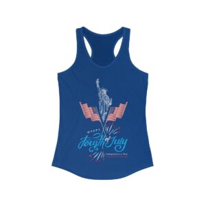 4th of July - Women Racerback Tank - Giftz for your loved ones