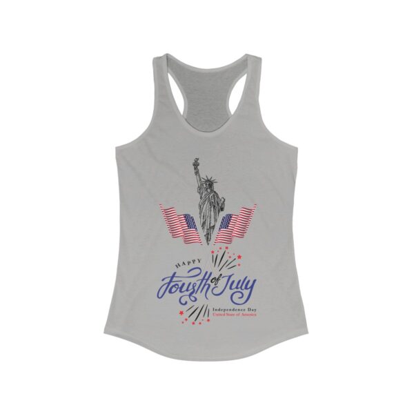 4th of July - Women Racerback Tank - Giftz for your loved ones