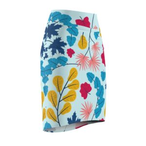 Spring Flower Pattern - Women's Pencil Skirt (AOP) - Image 4
