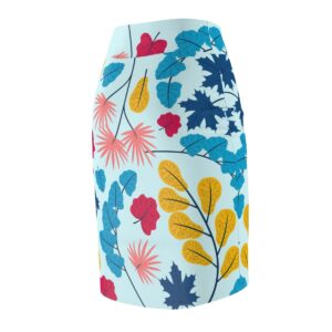 Spring Flower Pattern - Women's Pencil Skirt (AOP) - Image 5