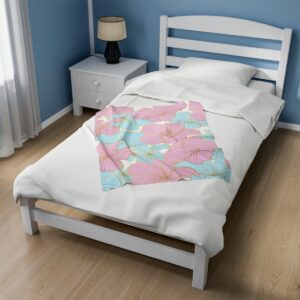 Spring Essential Flowers - Velveteen Plush Blanket - Image 11