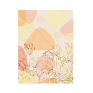 Spring Flowers - Velveteen Plush Blanket - Image 9