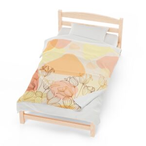 Spring Flowers - Velveteen Plush Blanket - Image 21