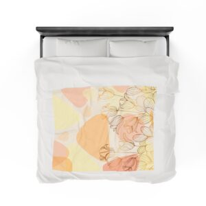Spring Flowers - Velveteen Plush Blanket - Image 24