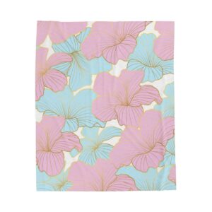 Spring Essential Flowers - Velveteen Plush Blanket - Image 17