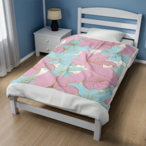 Spring Essential Flowers - Velveteen Plush Blanket - Image 19