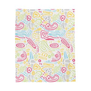 Spring Essentials Pattern - Velveteen Plush Blanket - Image 17