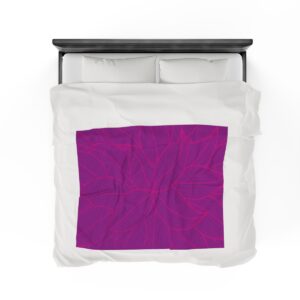 Big Leaves - Velveteen Plush Blanket - Image 24