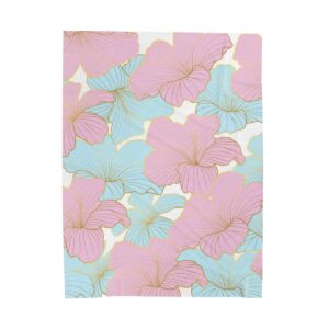 Spring Essential Flowers - Velveteen Plush Blanket - Image 2