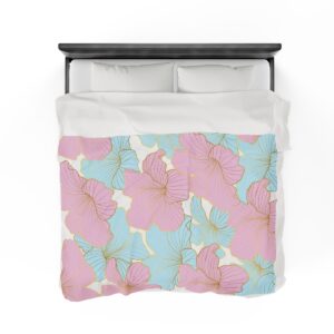 Spring Essential Flowers - Velveteen Plush Blanket - Image 8
