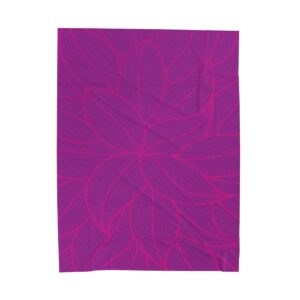 Big Leaves - Velveteen Plush Blanket - Image 2