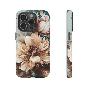 Digital Painted Flower - Tough Phone Cases - Image 181
