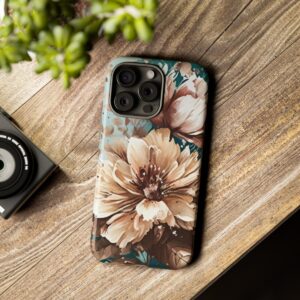 Digital Painted Flower - Tough Phone Cases