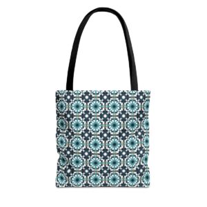 Arabic Light Mosaic Art Pattern Tote Bag (AOP) - Image 5