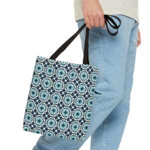 Arabic Light Mosaic Art Pattern Tote Bag (AOP) - Image 7