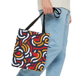 Mosaic Texture Art Tote Bag (AOP) - Image 7