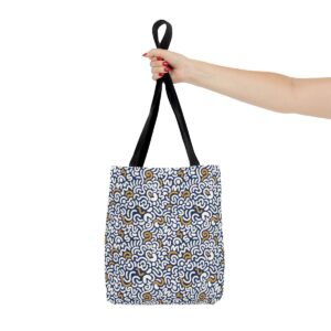 Two Color Pattern Art Tote Bag (AOP) - Image 8