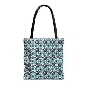 Arabic Light Mosaic Art Pattern Tote Bag (AOP) - Image 2