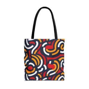 Mosaic Texture Art Tote Bag (AOP) - Image 2