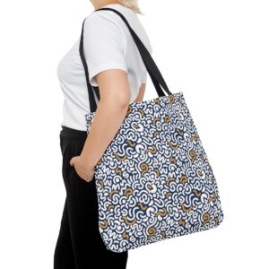 Two Color Pattern Art Tote Bag (AOP)