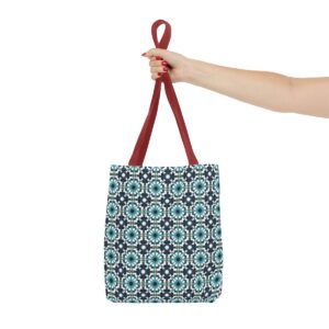 Arabic Light Mosaic Art Pattern Tote Bag (AOP) - Image 16