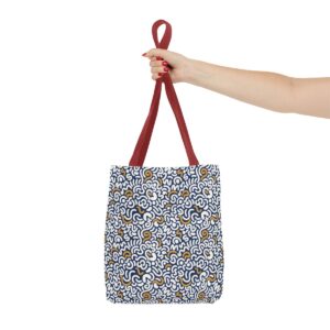 Two Color Pattern Art Tote Bag (AOP) - Image 16
