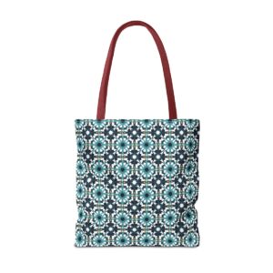 Arabic Light Mosaic Art Pattern Tote Bag (AOP) - Image 22