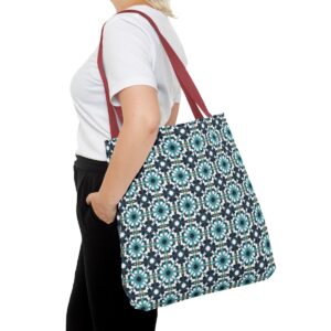 Arabic Light Mosaic Art Pattern Tote Bag (AOP) - Image 24