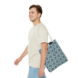 Arabic Light Mosaic Art Pattern Tote Bag (AOP) - Image 31