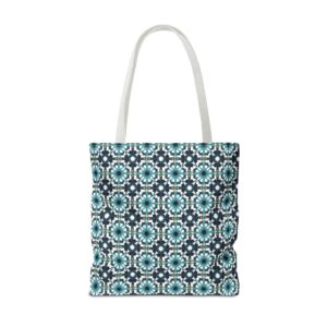 Arabic Light Mosaic Art Pattern Tote Bag (AOP) - Image 34