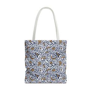 Two Color Pattern Art Tote Bag (AOP) - Image 33