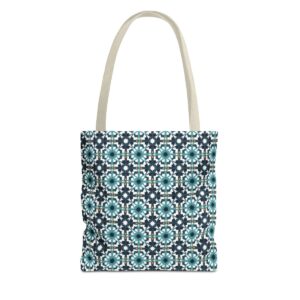 Arabic Light Mosaic Art Pattern Tote Bag (AOP) - Image 37
