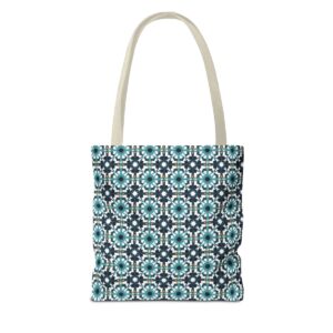 Arabic Light Mosaic Art Pattern Tote Bag (AOP) - Image 38