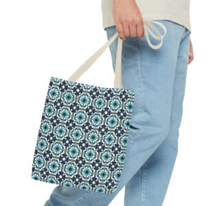 Arabic Light Mosaic Art Pattern Tote Bag (AOP) - Image 39