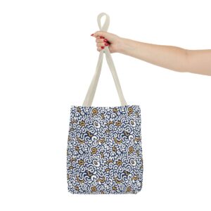 Two Color Pattern Art Tote Bag (AOP) - Image 40