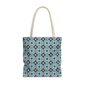 Arabic Light Mosaic Art Pattern Tote Bag (AOP) - Image 45