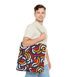 Mosaic Texture Art Tote Bag (AOP) - Image 47