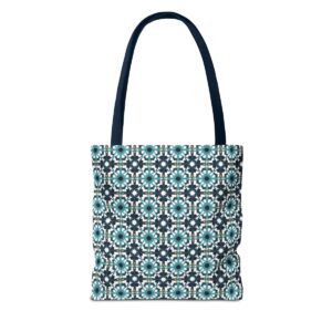 Arabic Light Mosaic Art Pattern Tote Bag (AOP) - Image 50