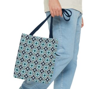 Arabic Light Mosaic Art Pattern Tote Bag (AOP) - Image 51