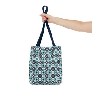 Arabic Light Mosaic Art Pattern Tote Bag (AOP) - Image 52