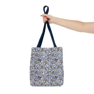 Two Color Pattern Art Tote Bag (AOP) - Image 52