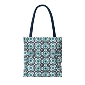 Arabic Light Mosaic Art Pattern Tote Bag (AOP) - Image 54