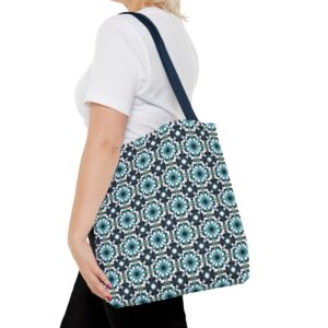 Arabic Light Mosaic Art Pattern Tote Bag (AOP) - Image 56