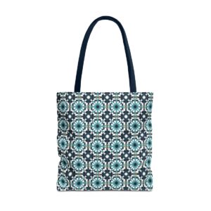 Arabic Light Mosaic Art Pattern Tote Bag (AOP) - Image 57