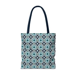 Arabic Light Mosaic Art Pattern Tote Bag (AOP) - Image 58