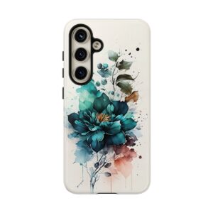 Colorful Floral Digital Printed Tough Cases - Image 192