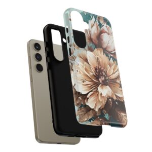 Digital Painted Flower - Tough Phone Cases - Image 200
