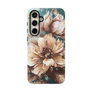 Digital Painted Flower - Tough Phone Cases - Image 202