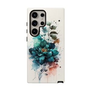 Colorful Floral Digital Printed Tough Cases - Image 212