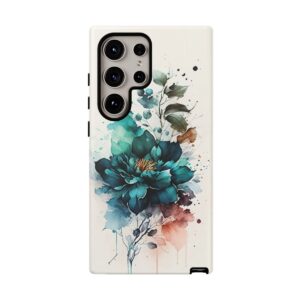 Colorful Floral Digital Printed Tough Cases - Image 217